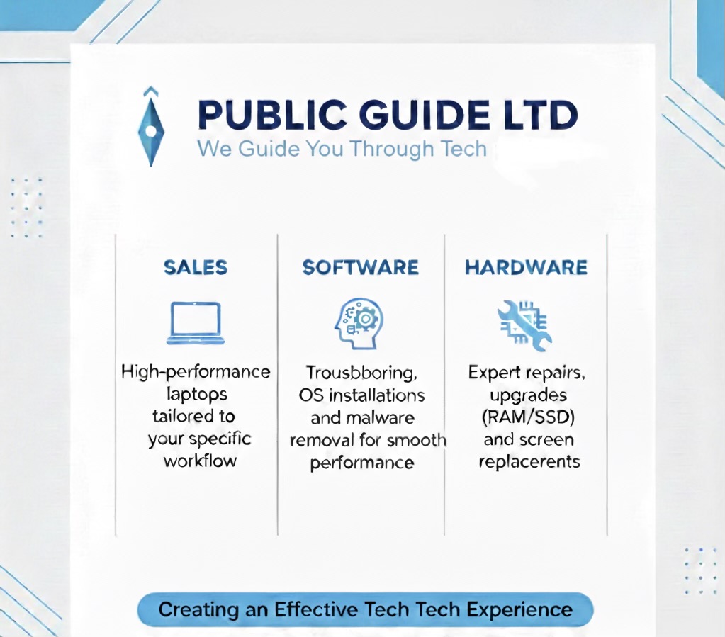 PUBLIC GUIDE LTD Store Banner